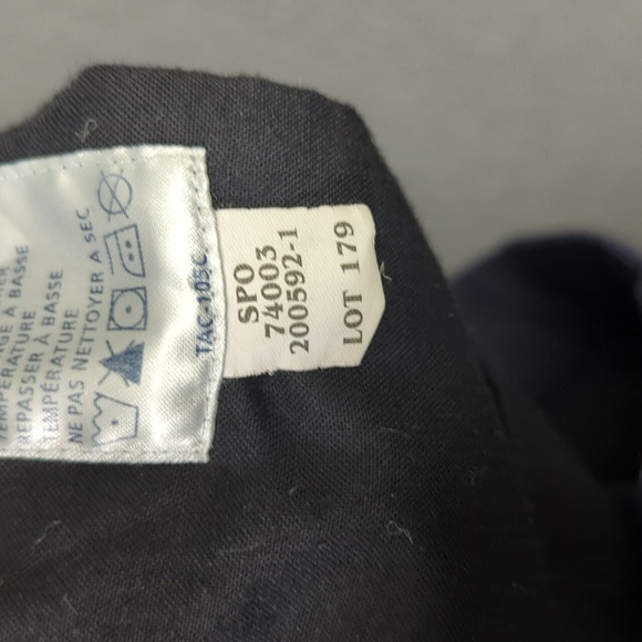 5.11 Tactical Pants Men's M Regular Navy Blue TDU Ripstop Cargo Adjustable Waist - Picture 12 of 13